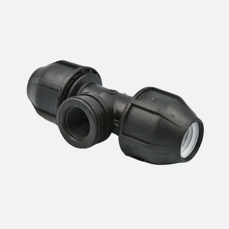 [0810] PP FEMALE TEE  Delta PN16 20x1/2"x20MM (110X4"X110MM)