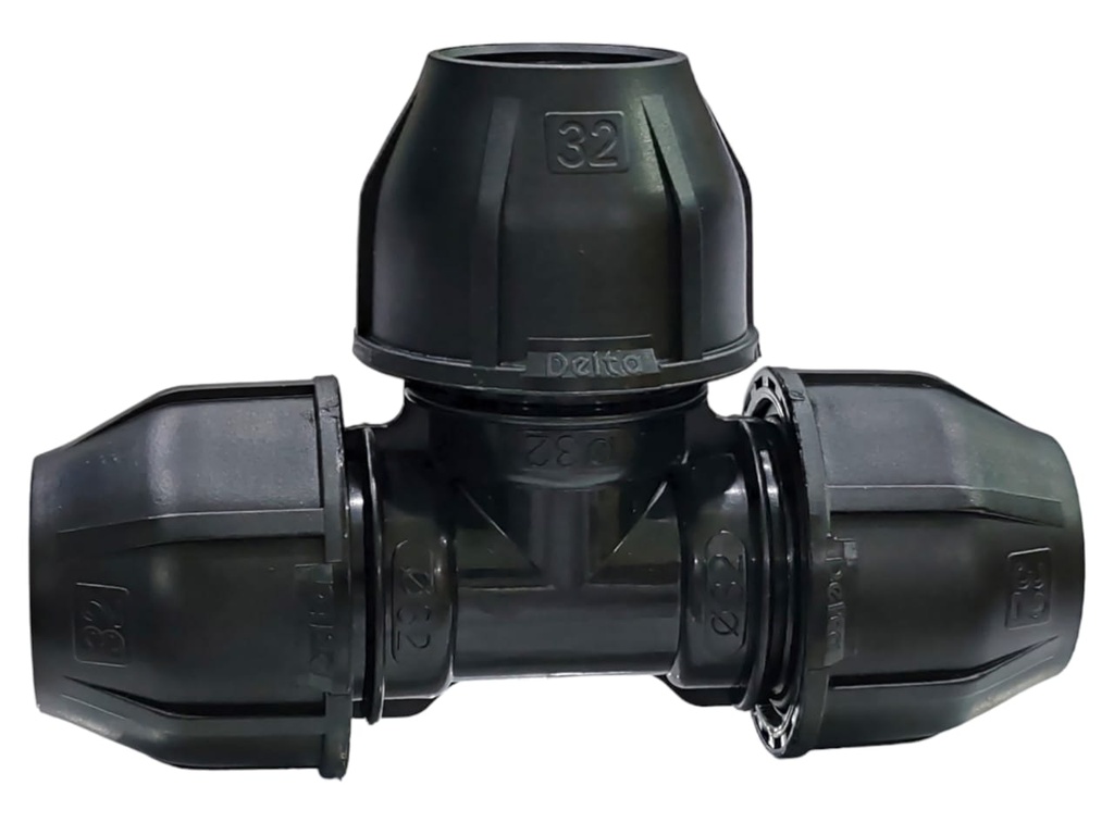 [0508] PP TEE  Delta PN16 20X20MM (110X110MM)
