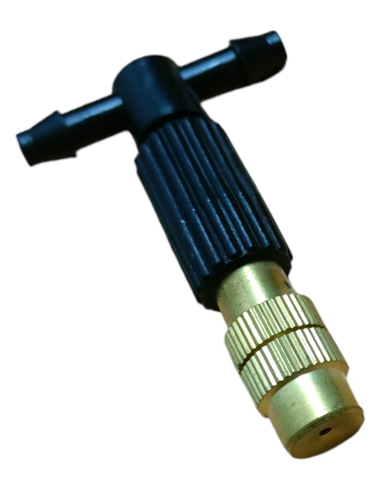 [6201] ADJUSTABLE BRASS MISTING NOZZEL  T