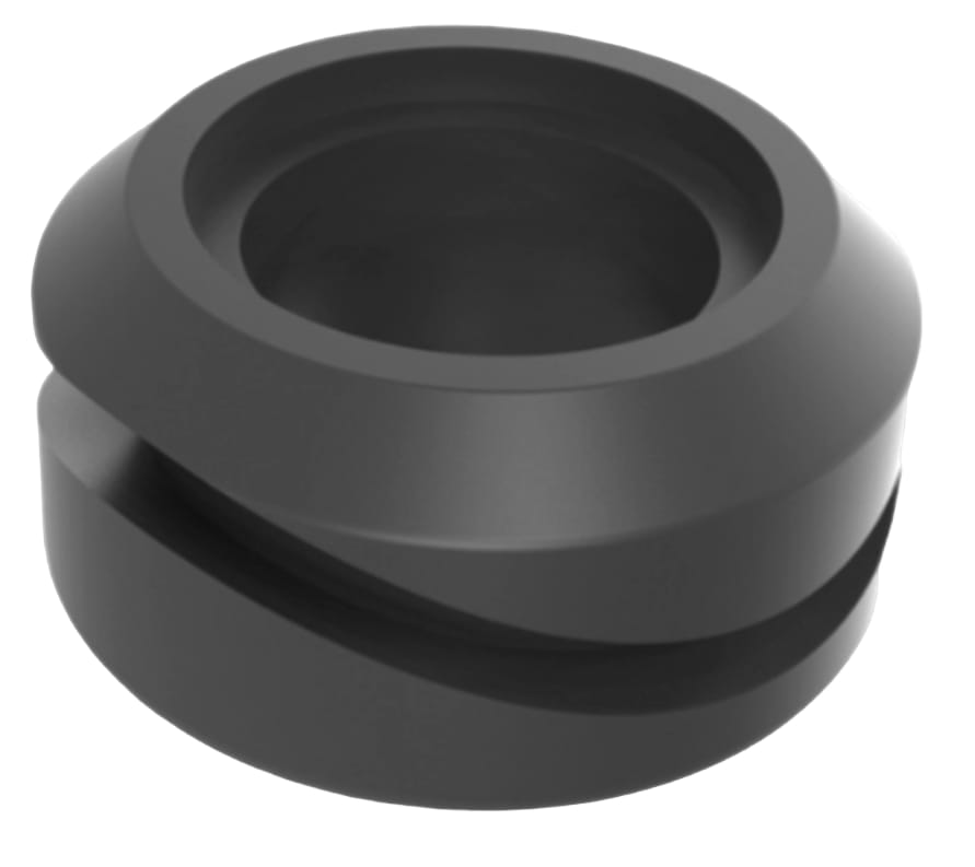 [4811] BLACK RUBBER16ØMM